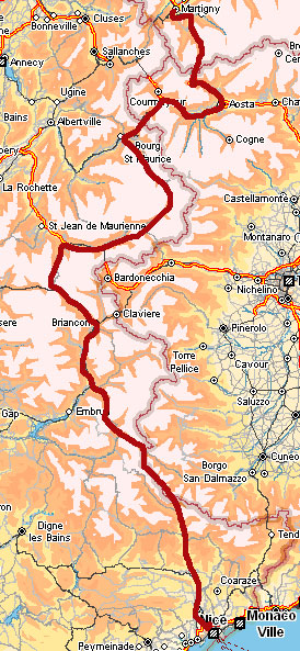 Böser Glaube ländlich Embryo französische seealpen motorrad karte